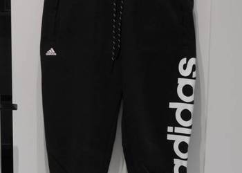 Adidas świetne spodenki za kolano duże logo 36 S
