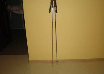 Sprzedam kijki narciarskie 125 cm., używane