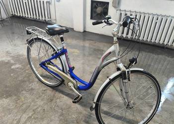 Rower damka na kołach 28