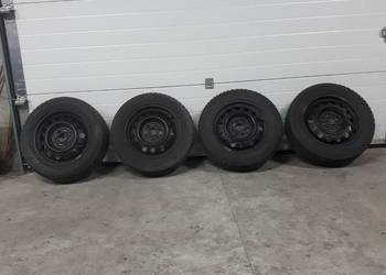4x koła 14" stalowe 4x100 z oponami  zimowymi