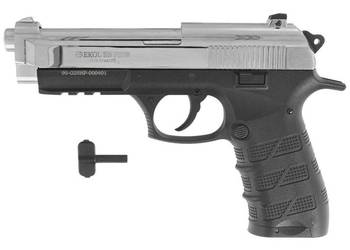 Pistolet wiatrówka Voltran Ekol ES P92B Shiny 4.5 mm - Blow Back