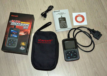 Skaner ICARSOFT i810 uniwersalny, CAN, JAK NOWY