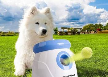 Automatyczna wyrzutnia piłek, maszyna do rzucania piłek dla psów