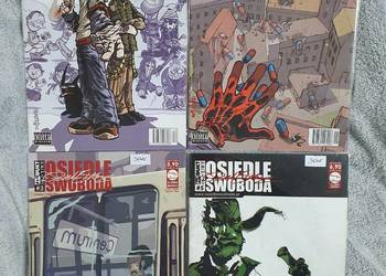 Osiedle Swoboda - zestaw 4 komiksów, 2004 rok, wydanie 1