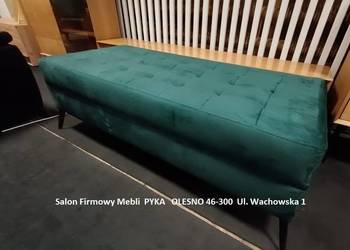 HIT! Pufa 140cm PIKOWANA z pojemnikiem - OUTLET = Meble Pyka