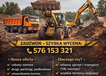 Kompleksowe roboty ziemne – od małych prac po duże inwestycje