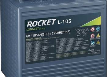 Akumulator trakcyjny ROCKET L-105 6V 225Ah (T-105)