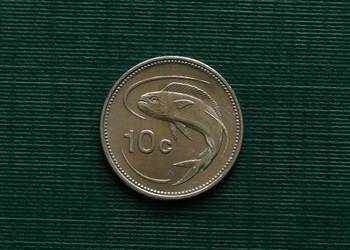 MALTA - 10 centów (1998r)