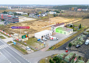 Lokal przy trasie E7 pod serwis, usługi, magazyn