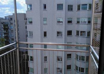 Siatka ochronna na balkon przezroczysta bez wiercenia Warszawa Montaż