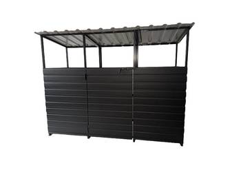 Zabudowa kosza na śmieci 240x80 blacha 297