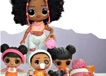 L.O.L. Surprise O.M.G. Tweens Hoops Cutie Lalka z rodziną
