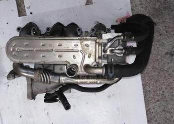 Kolektor ssący chłodnica spalin 03G129713K 038131513AD