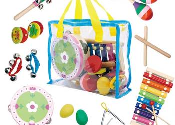 Zestaw muzyczny 14 instrumentów + torba ECOTOYS