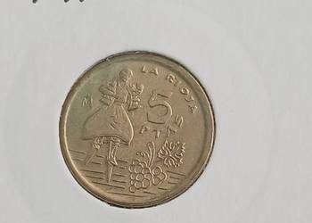 5 Pesetów Hiszpania 1996 r. -UNC