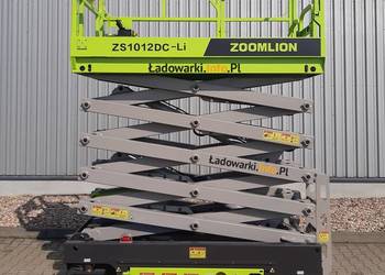 Podnośnik nożycowy Zoomlion ZS1012 - 11,8m wzwyżka