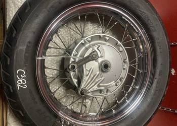 Kawasaki BN 125 A tylne koło felga zębatka ośka opona C382