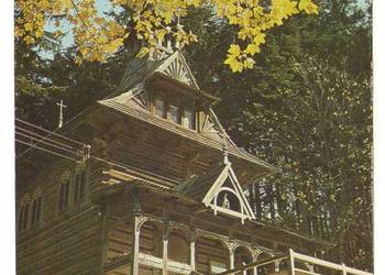 ZAKOPANE KAPLICZKA W JASZCZURÓWCE W STYLU ZAKOPIAŃSKIM JASZCZURÓWKA