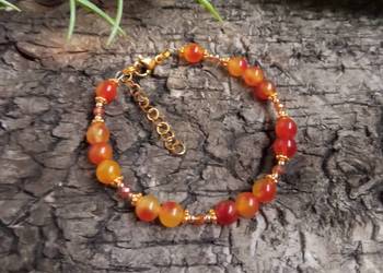 Bransoletka karneol