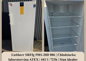 Liebherr Chłodziarka laboratoryjna ATEX SRFfg 5501-20D | wys. 168cm