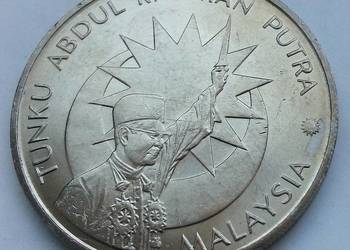 MALEZJA-1 RINGGIT-1982 r-OKOLICZNOŚCIOWA