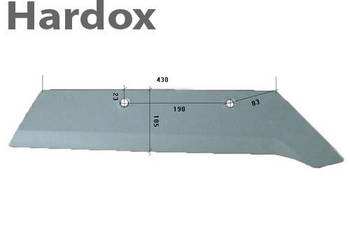 Lemiesz 300hektarów HARDOX 74904/P części do pługa OVERUM
