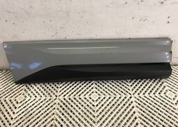 LISTWA DRZWI PRAWY TYŁ SKODA KAROQ SUV 57A854950A szary Steel OSŁONA