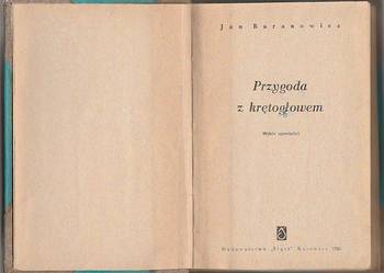 (7327) PRZYGODA Z KRĘTOGŁOWEM (WYBÓR OPOWIADAŃ) – JAN BARANO