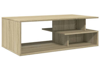 Stolik kawowy dąb sonoma 102x55x35 cm materiał drewnopochodny WM-848012