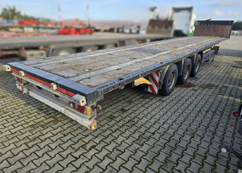 Naczepa platforma KOGEL SN24 (2015, niski załadunek MAXI)