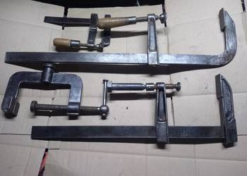 Ściski stolarskie ślusarskie sciski prl stare ściski polskie prl mocne