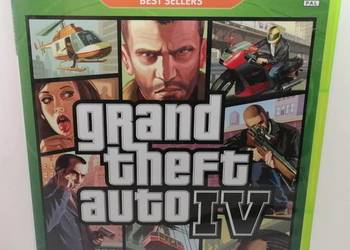 Gra GTA IV + mapa Xbox 360 Gra GTA IV + mapa Xbox 360