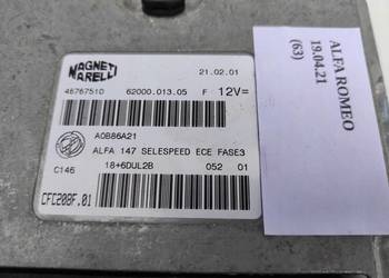 KOMPUTER SILNIKA ECU ALFA ROMEO 147 (937) 3D