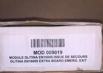 E2S MOD 009019 MODULE DL/TINA EN 16005-ISSUE DE SECOURS