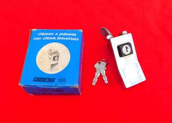 Nowy zamek bambino chrom Fiat 126p 126 PIERWSZA SERIA oryginalny
