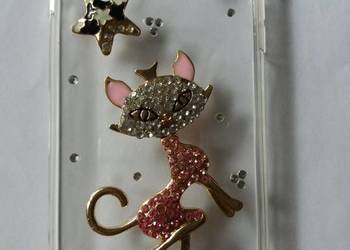 etui 3D iphone 6 6s plus kot cyrkonie