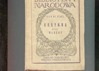 Korynna czyli Włochy - Anna Luiza Herminia de Stael