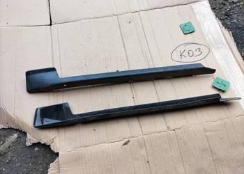 AUDI 80 90 B3 B4  OSŁONA PROWADNICY FOTELA LEWA + PRAWA