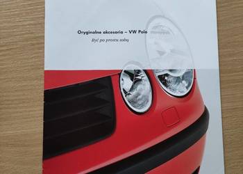 Prospekt Oryginalne akcesoria VW - Volkswagen Polo Maj 2003 Prospekt Oryginalne akcesoria VW - Volkswagen Polo Maj 2003