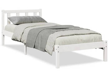 Dłuższe łóżko bez materaca lite drewno sosnowe 90x220 cm WM-852445