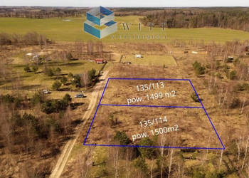 Działka 1499m2 Ostrowin