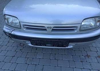 Nissan Micra K11 przed liftem Grill Atrapa przednia Srebrna