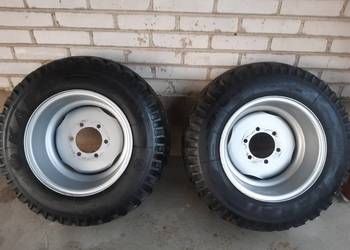 Koła przednie szerokie Ursus C-330, C-360, balonowe do tura, jak nowe