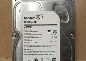 Dysk twardy : Seagate 4TB sata ST4000DM000 .