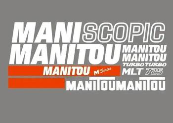 Naklejki oklejenie MANITOU MLT 725 Zamiennik