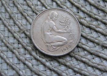 Niemcy 50 Fenigów 1972r - G