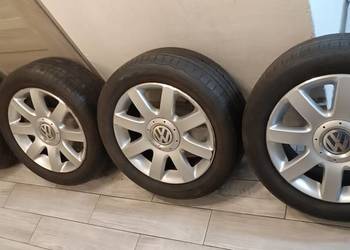 Felgi aluminiowe alufelgi z oponami Volkswagen Skoda 205/55 R16  5x112