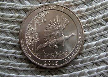 USA 25 Cent 2015r - P - Parki USA - KISATCHIE