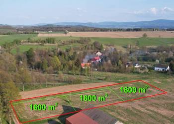 Działka budowlana z widokiem na góry - możliwy podział - inwestycja