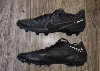 Buty NIKE Tiempo Legend 9 FG 39/40 24cm czarne lanki korki skórzane orlik
